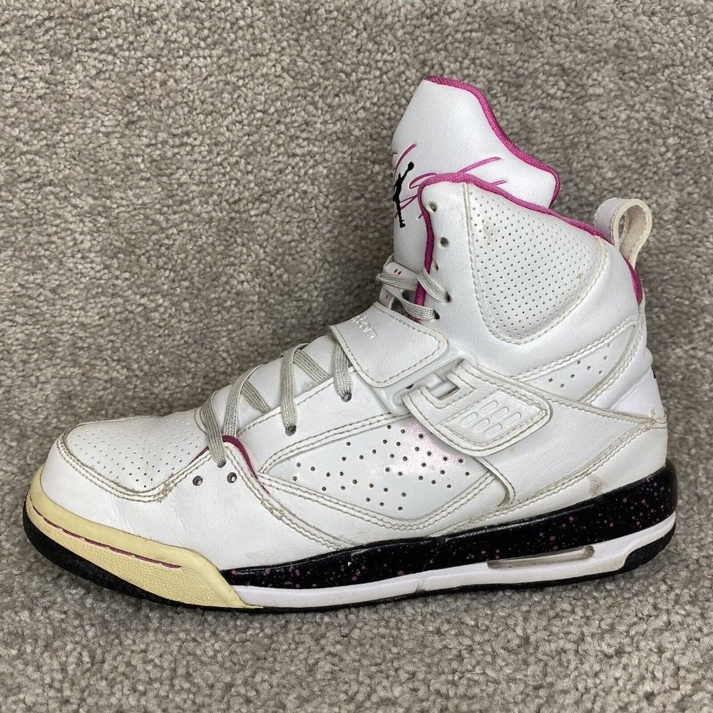 Nike Air Jordan Flight 45 524864-128 White Basketball Sneakers YOUTH Size 5.5Y
